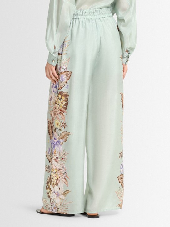 Zimmermann Coco silk relaxed pants