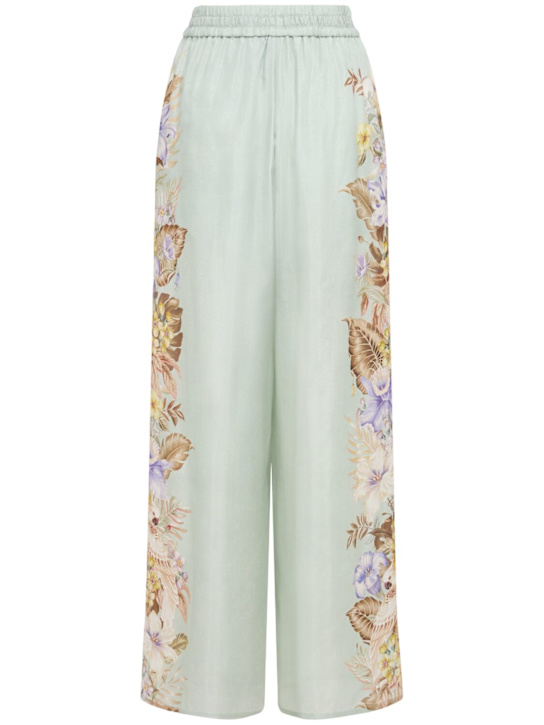 Zimmermann Coco silk relaxed pants