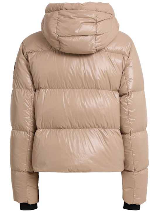 Moose Knuckles Moonstone Gold patent down jacket