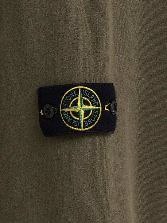 Stone Island Brushed cotton sweatpants 8 Stone Island Brushed cotton sweatpants