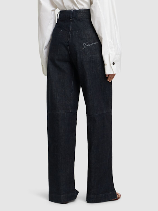 Jacquemus Le Cargo De-Nîmes ultra-high rise jeans