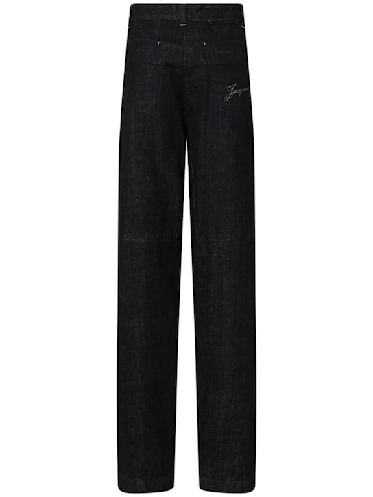 Jacquemus Le Cargo De-Nîmes ultra-high rise jeans