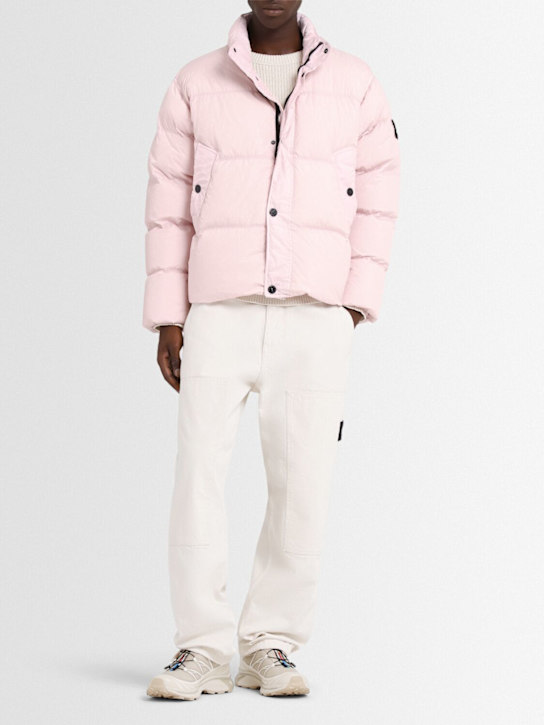 Stone Island Nylon down bomber jacket