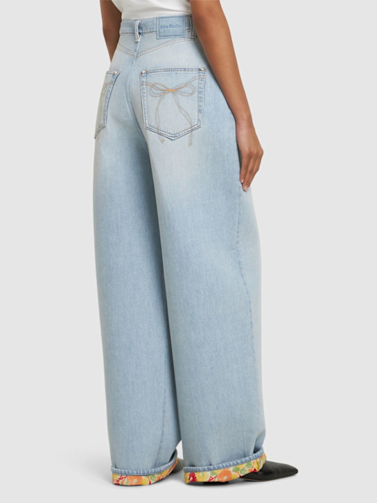 Acne Studios Picko bonded denim baggy jeans 3 Acne Studios Picko bonded denim baggy jeans