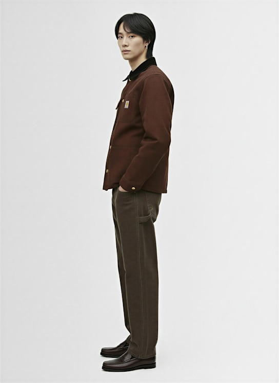 Carhartt WIP Dearborn canvas single knee pants 7 Carhartt WIP Dearborn canvas single knee pants