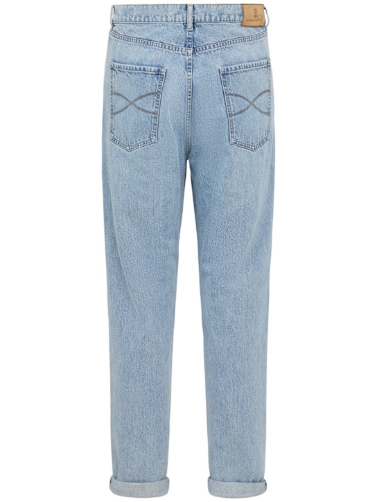 Brunello Cucinelli Cotton denim straight jeans 4 Brunello Cucinelli Cotton denim straight jeans