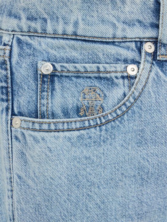 Brunello Cucinelli Cotton denim straight jeans 5 Brunello Cucinelli Cotton denim straight jeans