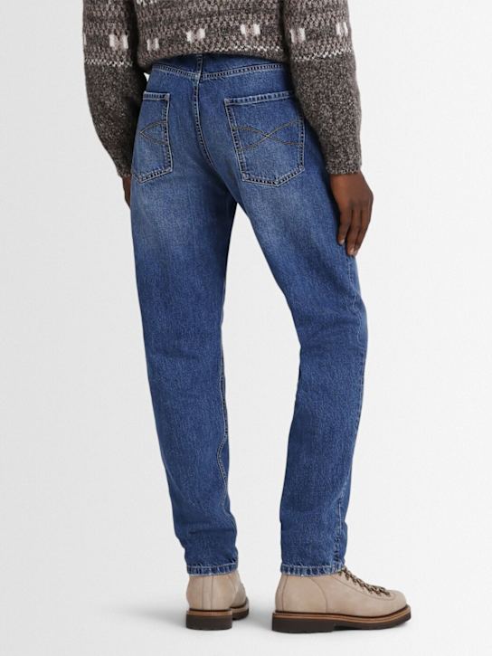 Brunello Cucinelli Cotton denim straight jeans 8 Brunello Cucinelli Cotton denim straight jeans