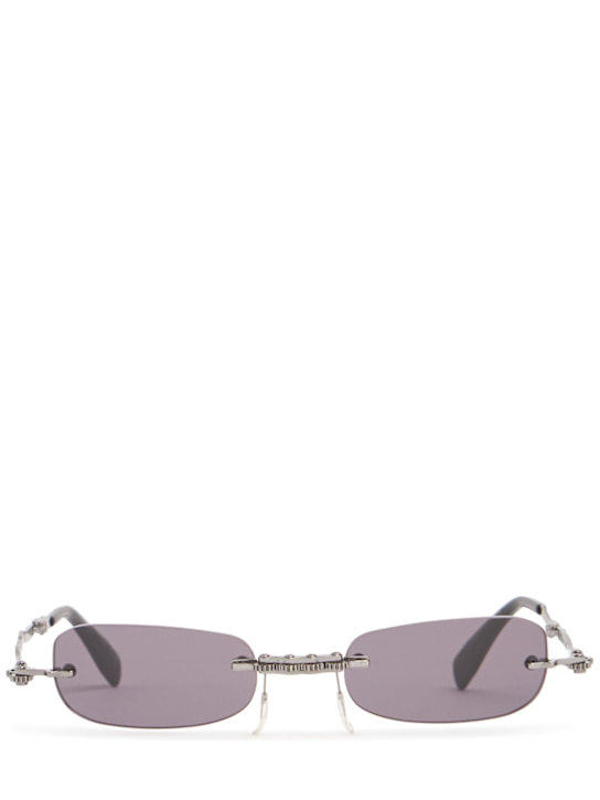 Kuboraum Berlin H47 Machinery foldable metal sunglasses