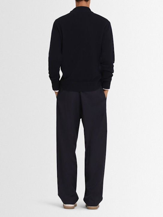 The Core Wool knit funnel neck sweater 5 The Core Wool knit funnel neck sweater