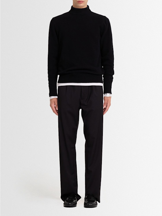 The Core Wool knit funnel neck sweater 9 The Core Wool knit funnel neck sweater