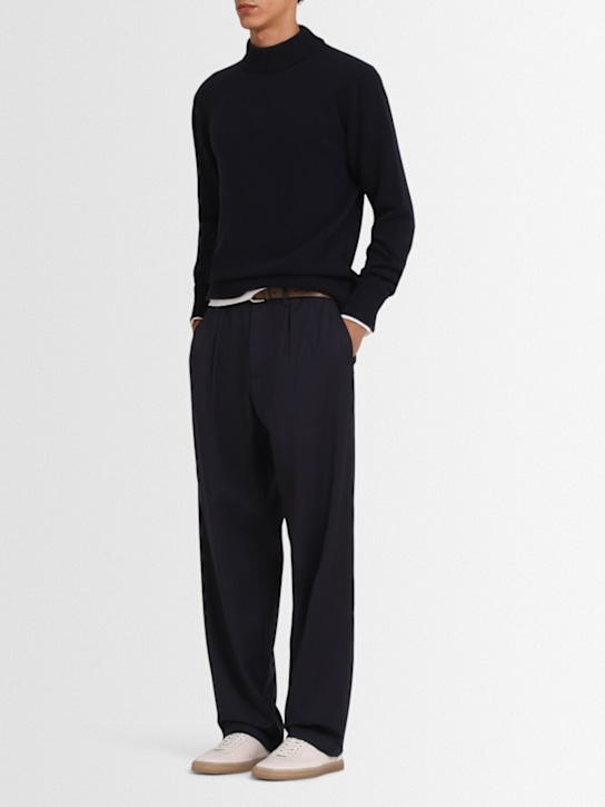 The Core Wool knit funnel neck sweater 11 The Core Wool knit funnel neck sweater