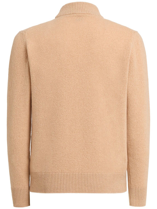 The Core Wool knit funnel neck sweater 3 The Core Wool knit funnel neck sweater