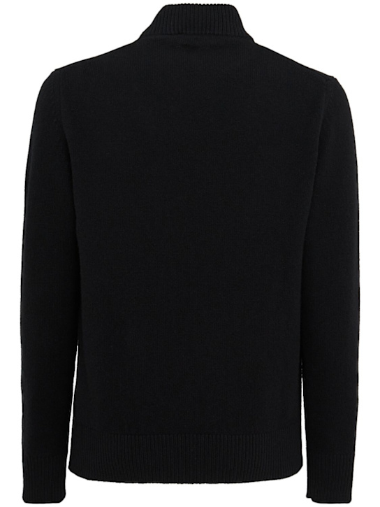 The Core Wool knit funnel neck sweater 7 The Core Wool knit funnel neck sweater