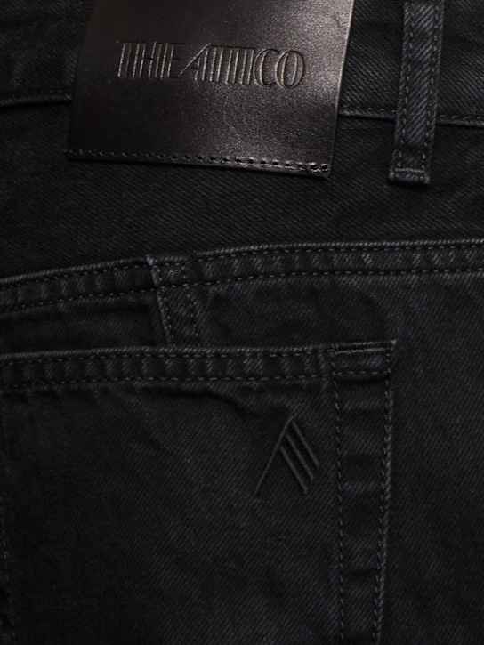 The Attico Fern low rise wide denim cargo jeans 5 The Attico Fern low rise wide denim cargo jeans