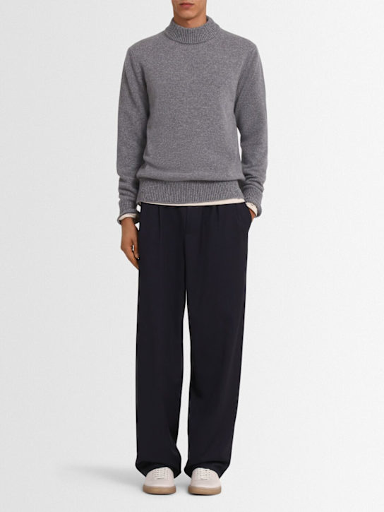 The Core Wool knit funnel neck sweater 17 The Core Wool knit funnel neck sweater