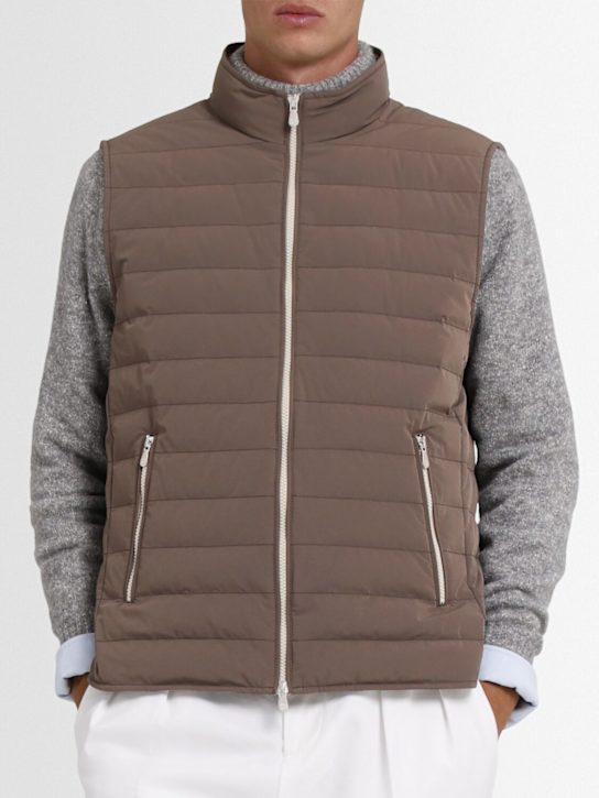 Brunello Cucinelli Nylon blend down vest 3 Brunello Cucinelli Nylon blend down vest