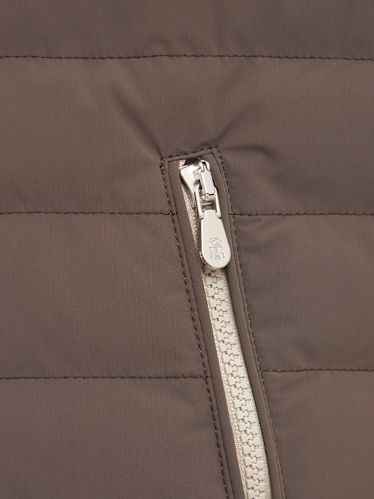 Brunello Cucinelli Nylon blend down vest 5 Brunello Cucinelli Nylon blend down vest