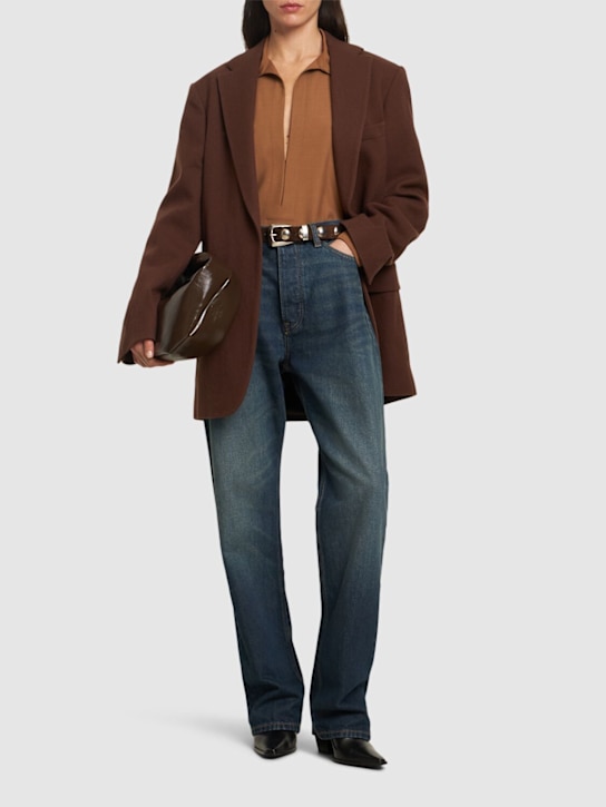 Aya Muse High rise tapered jeans