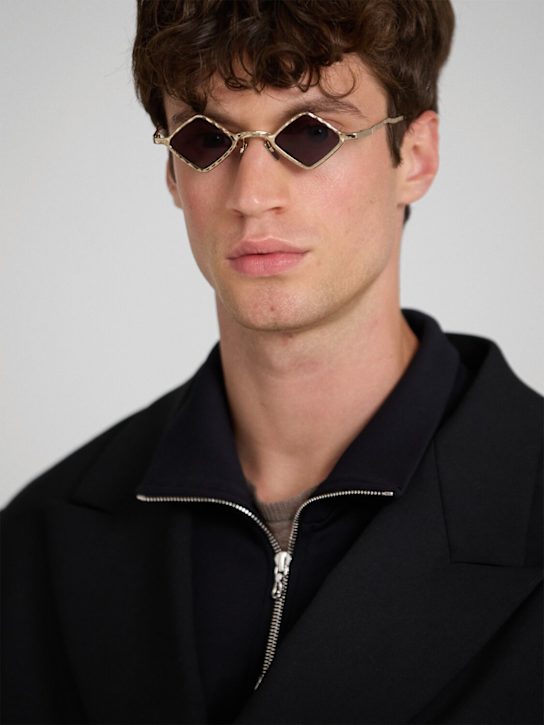 Kuboraum Berlin Z14 squared metal sunglasses