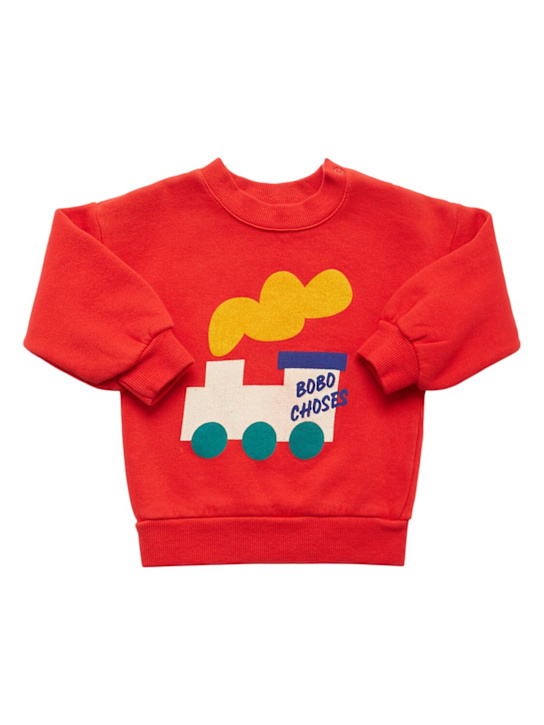 Bobo Choses Printed organic cotton blend sweatshirt