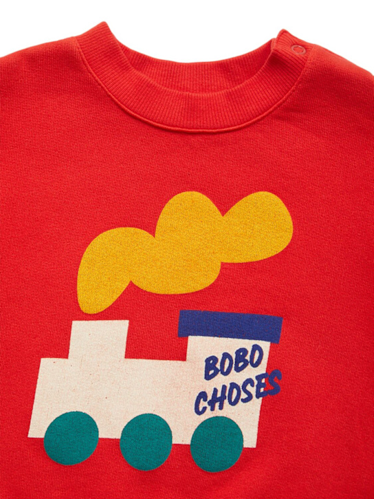 Bobo Choses Printed organic cotton blend sweatshirt