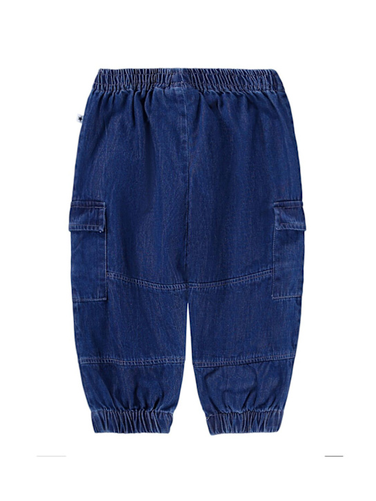 Molo Cotton chambray cargo pants