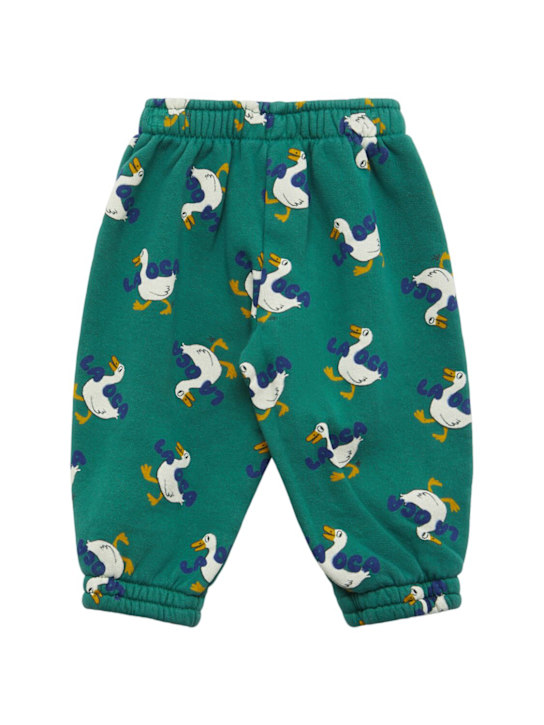 Bobo Choses Printed organic cotton blend sweatpants 3 Bobo Choses Printed organic cotton blend sweatpants