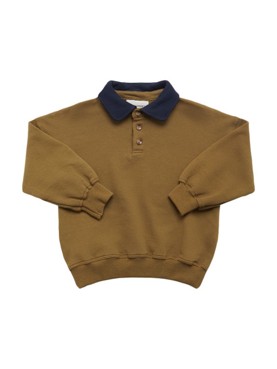 Bobo Choses Organic cotton polo sweatshirt