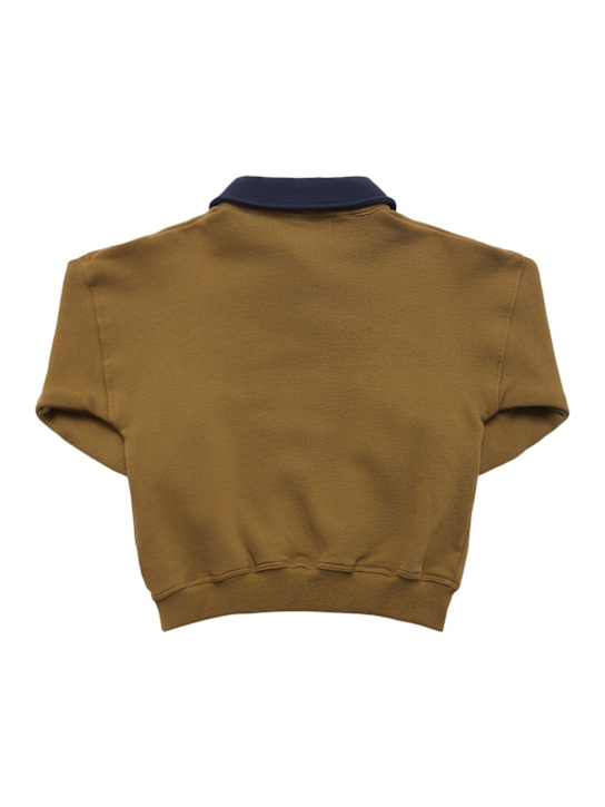Bobo Choses Organic cotton polo sweatshirt