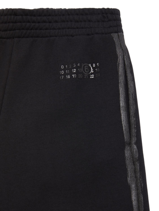 MM6 Maison Margiela Printed cotton sweatpants