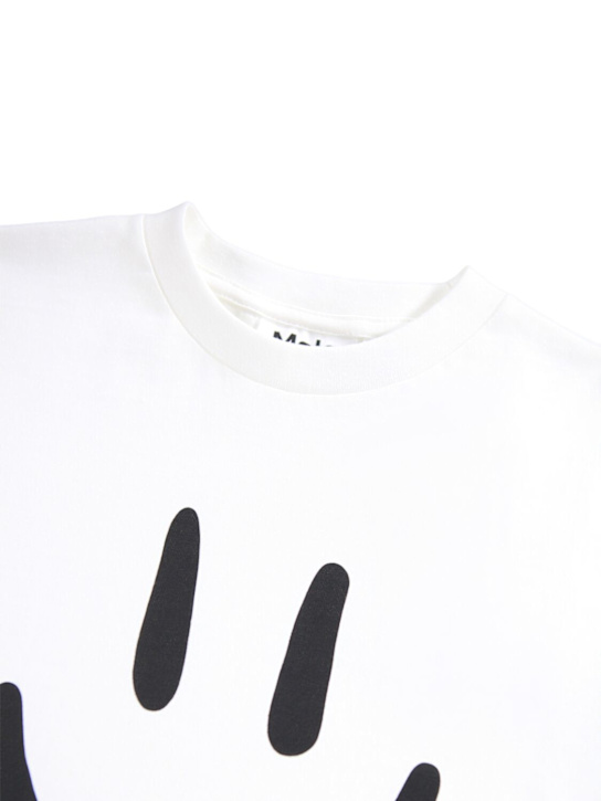 Molo Printed organic cotton jersey t-shirt