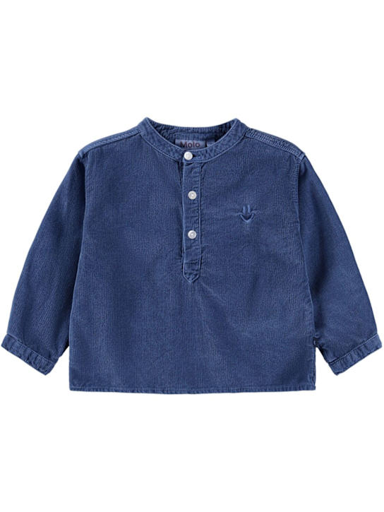 Molo Organic cotton corduroy shirt