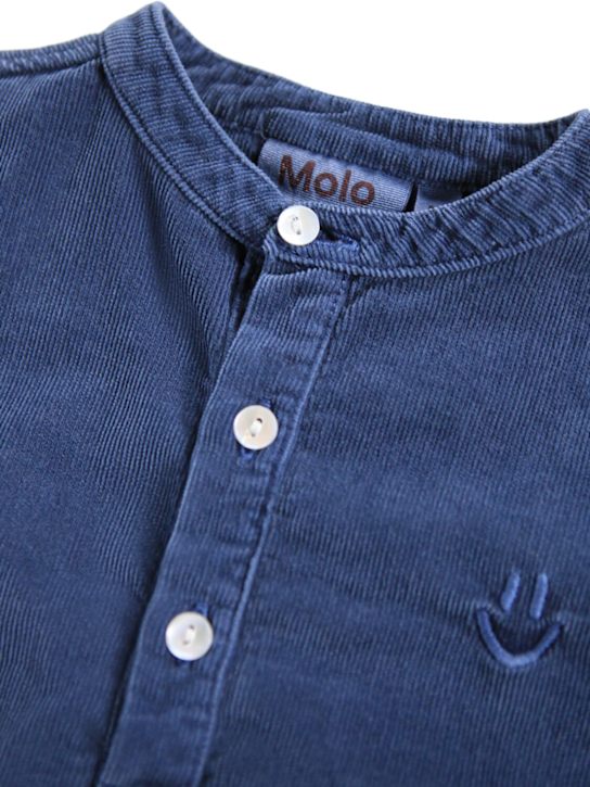 Molo Organic cotton corduroy shirt