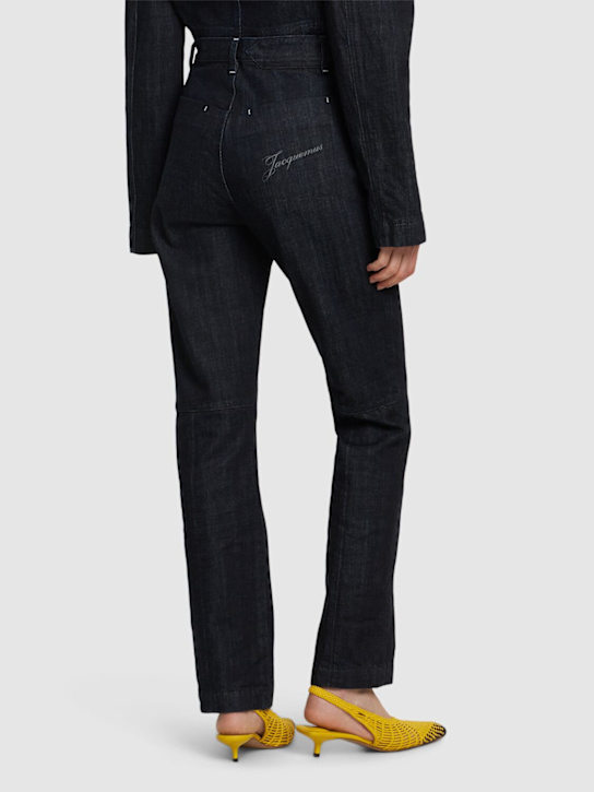 Jacquemus Le De-Nîmes Norma high straight jeans 3 Jacquemus Le De-Nîmes Norma high straight jeans