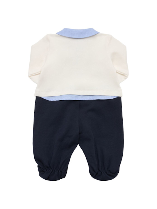 Monnalisa Cotton jersey romper 3 Monnalisa Cotton jersey romper