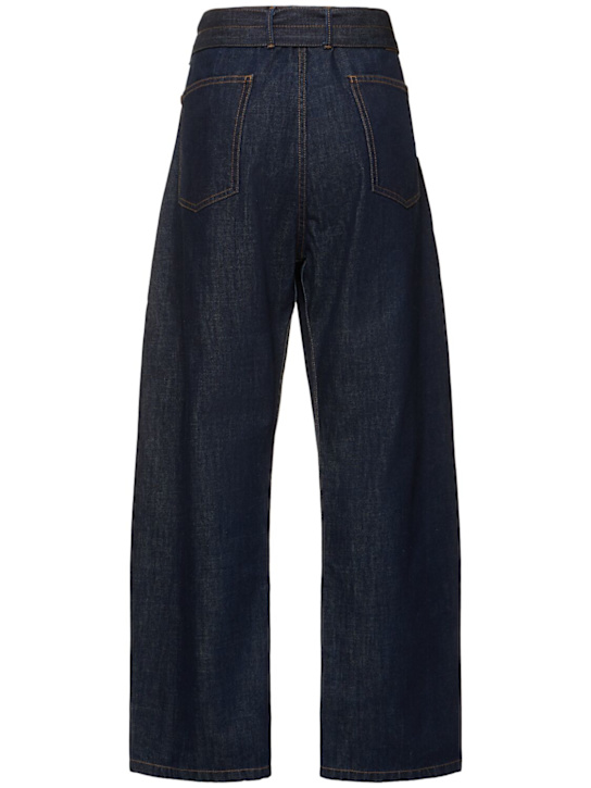 Magda Butrym Belted denim baggy jeans 4 Magda Butrym Belted denim baggy jeans