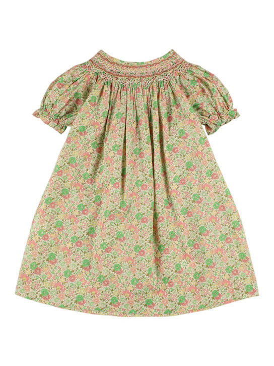 Bonpoint Printed puff sleeve cotton dress 3 Bonpoint Printed puff sleeve cotton dress