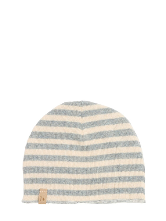 1 + IN THE FAMILY Striped cotton blend beanie 7 1 + IN THE FAMILY Striped cotton blend beanie