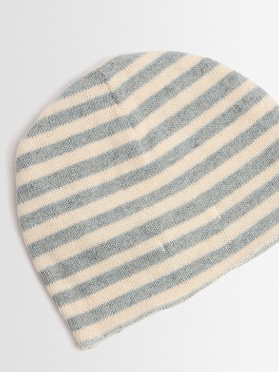 1 + IN THE FAMILY Striped cotton blend beanie 9 1 + IN THE FAMILY Striped cotton blend beanie