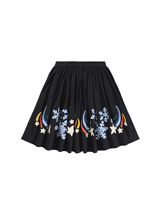 Molo Embroidered organic cotton skirt