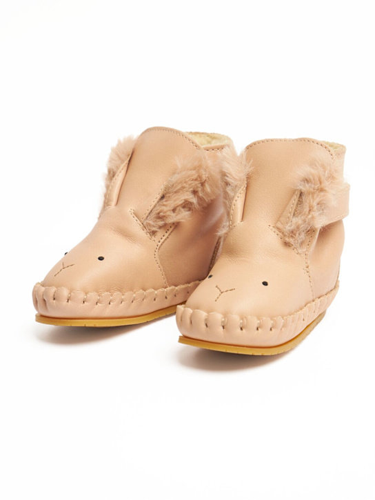 Donsje Rabbit leather boots