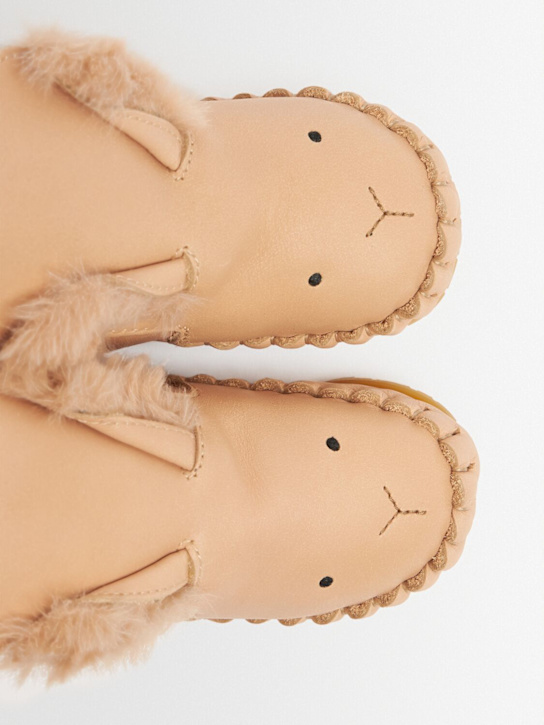 Donsje Rabbit leather boots