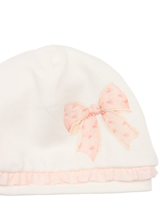 Monnalisa Cotton jersey romper & hat 4 Monnalisa Cotton jersey romper & hat