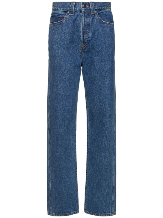 Khaite Corben high rise straight jeans