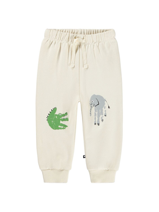 Molo Printed cotton sweatpants