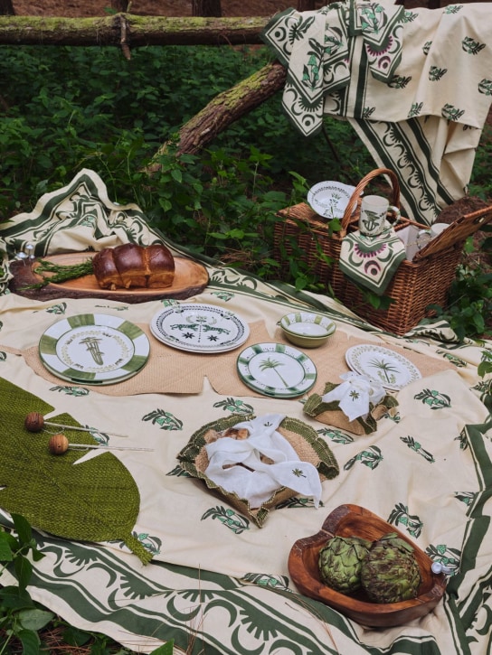 Johanna Ortiz Cotton table cloth