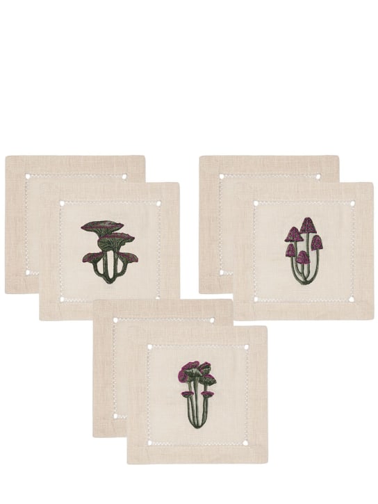 Johanna Ortiz Set of 6 cocktail napkins