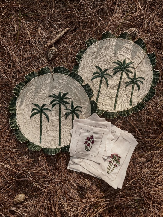 Johanna Ortiz Set of 6 cocktail napkins