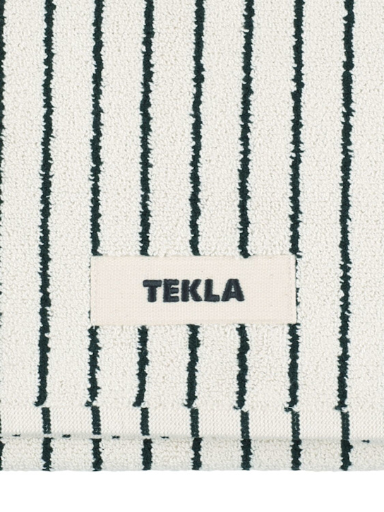 Tekla Racing Green bath mat